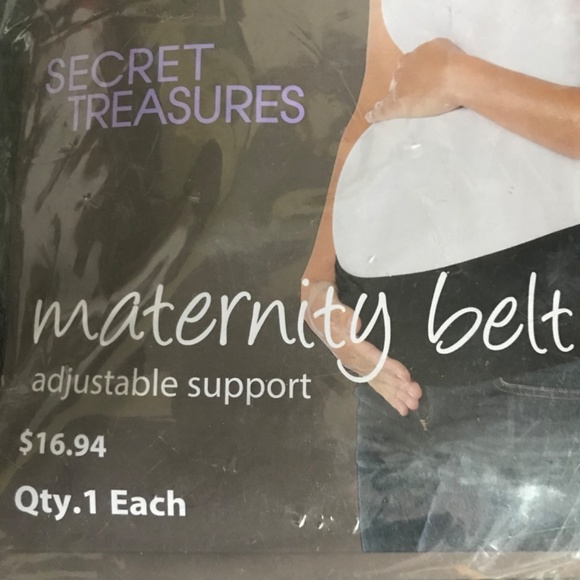 Secret Treasures Black Maternity Belt Adjustable Support Size XL/2X NWT - Picture 8 of 9